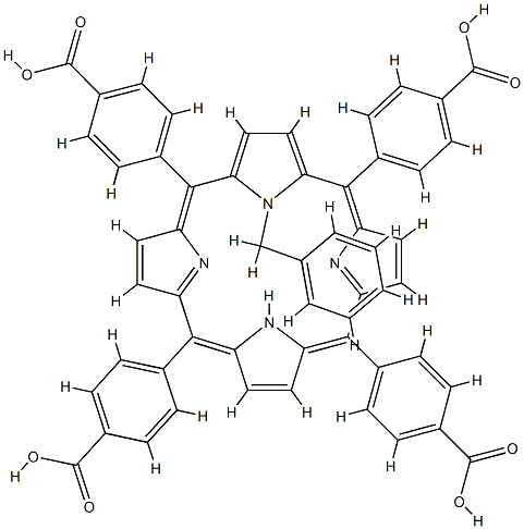 N-benzyl-5,10,15,20-tetrakis(4-carboxyphenyl)porphine