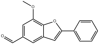 7-Methoxy-2-phenylbenzofuran-5-carboxaldehyde