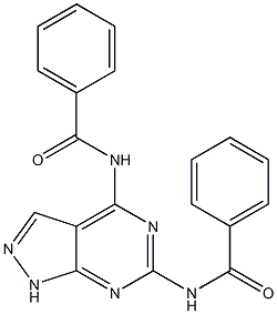 4,6-dibenzamidopyrazole(3,4-d)pyrimidine