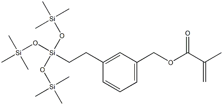 甲基丙烯酰氧基甲基苯乙基三(三甲基硅氧基)硅烷