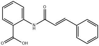2-{[(2E)-3-phenylprop-2-enoyl]amino}benzoic acid