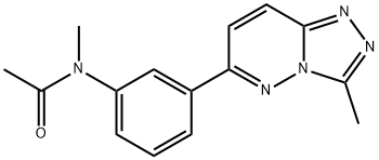 N-METHYL-N-[3-(3-METHYL[1,2,4]TRIAZOLO[4,3-B]PYRIDAZIN-6-YL)PHENYL]ACETAMIDE