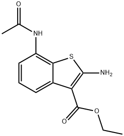 7-乙酰氨基-2-氨基苯并[B]噻吩-3-羧酸乙酯