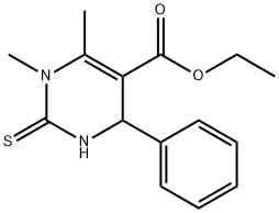 乙基 1,6-二甲基-4-苯基-2-硫羰基-1,2,3,4-四氢-5-嘧啶羧酸酯