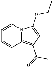 Ketone, 3-ethoxy-1-indolizinyl methyl (6CI)