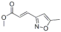2-Propenoicacid,3-(5-methyl-3-isoxazolyl)-,methylester(9CI)