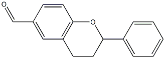 2H-1-Benzopyran-6-carboxaldehyde,3,4-dihydro-2-phenyl-(9CI)
