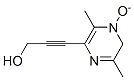2-Propyn-1-ol,3-(3,6-dimethyl-4-oxidopyrazinyl)-(9CI)