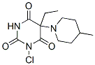 5-ethyl-5-(4-methyl-3,4,5,6-tetrahydro-2H-pyridin-1-yl)-1,3-diazinane-2,4,6-trione chloride