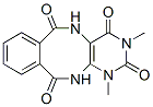 Pyrimido[4,5-c][2,5]benzodiazocine-2,4,6,11(1H,3H)-tetrone,  5,12-dihydro-1,3-dimethyl-