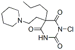 5-butyl-5-[2-(3,4,5,6-tetrahydro-2H-pyridin-1-yl)ethyl]-1,3-diazinane-2,4,6-trione chloride