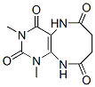 Pyrimido[4,5-b][1,4]diazocine-2,4,6,9(1H,3H)-tetrone,  5,7,8,10-tetrahydro-1,3-dimethyl-