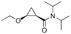 Cyclopropanecarboxamide, 2-ethoxy-N,N-bis(1-methylethyl)-, cis- (9CI)