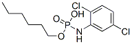hexyl 2,5-dichlorophenylphosphoroamidate