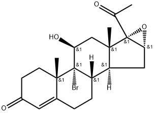 9-BroMo-16α,17-epoxy-11β-hydroxyprogesterone