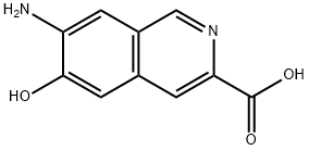 3-Isoquinolinecarboxylicacid,7-amino-6-hydroxy-(9CI)
