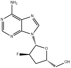 2'-fluoro-2',3'-dideoxyadenosine