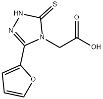 2-(3-(呋喃-2-基)-5-硫代-1,5-二氢-4H-1,2,4-三唑-4-基)乙酸