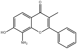 4H-1-Benzopyran-4-one,8-amino-7-hydroxy-3-methyl-2-phenyl-(9CI)