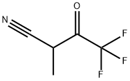 Butanenitrile,  4,4,4-trifluoro-2-methyl-3-oxo-