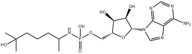 Adenosine 5'-[phosporamidic acid (5-hydroxy-1,5-dimethylhexyl)] ester