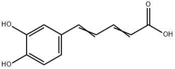 5-(3,4-二羟基苯基)五-2,4-二烯酸