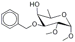 Methyl 6-Deoxy-2-O-methyl-3-O-benzyl-α-D-galactopyranoside