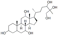 cholestane-3,7,12,24,25,26-hexol