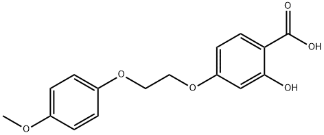 4-[2-(4-Methoxyphenoxy)ethoxy]salicylic acid
