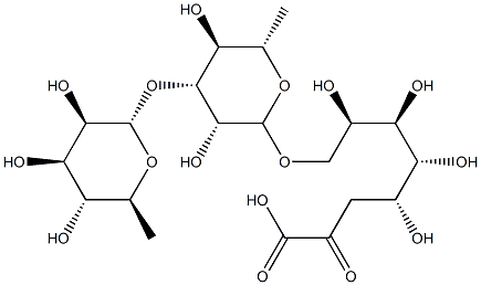3-deoxy-8-O-(3-O-rhamnopyranosyl-rhamnopyranosyl)-manno-octulosonate
