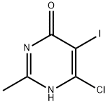 6-氯-5-碘-2-甲基嘧啶-4-酚