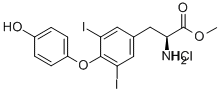 L-TYROSINE, O-(4-HYDROXYPHENYL)-3,5-DIIODO-, METHYL ESTER, HYDROCHLORIDE