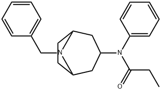 8-benzyl-8-azabicyclo(3.2.1)octane-3-propionanilide