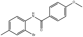 N-(2-溴-4-甲基苯基)-4-甲氧基苯甲酰胺