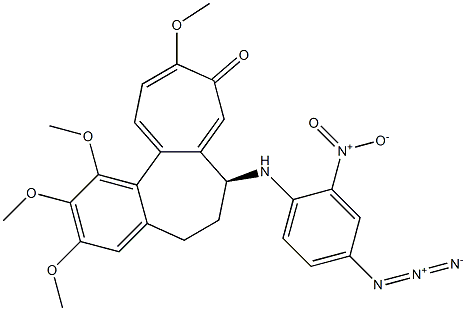 (2-nitro-4-azidophenyl)deacetylcolchicine