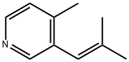 Pyridine, 4-methyl-3-(2-methyl-1-propenyl)- (9CI)