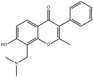 8-[(dimethylamino)methyl]-7-hydroxy-2-methyl-3-phenyl-4H-chromen-4-one