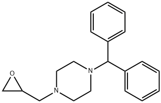 4-(Diphenylmethyl)-1-(2,3-epoxypropyl)piperazine