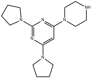 4-(PIPERAZIN-1-YL)-2,6-DI-(PYRROLIDIN-1-YL)-PYRIMIDINE