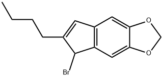 5H-INDENO[5,6-D]-1,3-DIOXOLE, 5-BROMO-6-BUTYL-