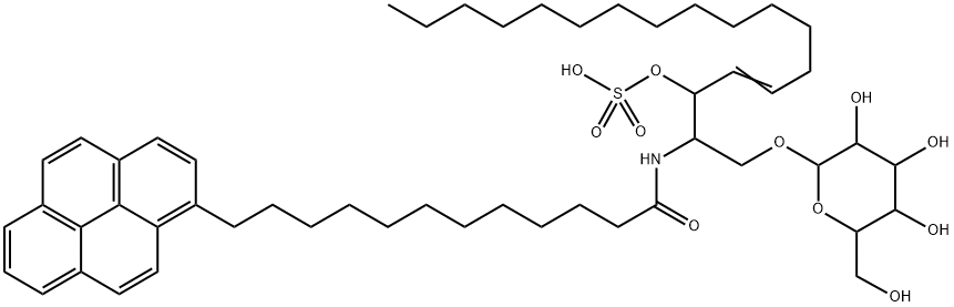 12-(1-pyrenedodecanoyl)sphingosylgalactosyl-O-3-sulfate