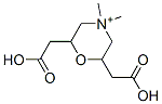 2,6-bis(carboxymethyl)-4,4-dimethylmorpholinium
