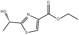4-Thiazolecarboxylicacid,2-(1-hydroxyethyl)-,ethylester,(S)-(9CI)
