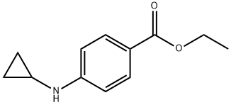 Benzoic acid, 4-(cyclopropylamino)-, ethyl ester (9CI)