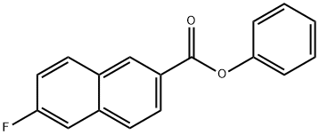 2-Naphthalenecarboxylic acid, 6-fluoro-, phenyl ester