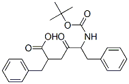5-amino-(N-t-butoxycarbonyl)-2-benzyl-4-oxo-6-phenylhexanoic acid