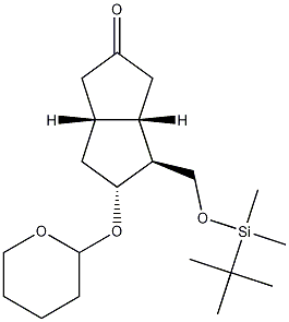 [3AS-(3AA,4A,5B,6AA)]-4-[[[(叔丁基)二甲基硅]氧]甲基]-5-[(四氢-2H-吡喃-2-基)氧基]六氢-2(1H)-二并环戊二烯酮