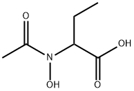 Butanoic  acid,  2-(acetylhydroxyamino)-