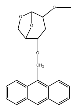 .beta.-D-ribo-Hexopyranose, 1,6-anhydro-4-O-(9-anthracenylmethyl)-3-deoxy-2-O-methyl-