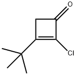2-Cyclobuten-1-one,  2-chloro-3-(1,1-dimethylethyl)-